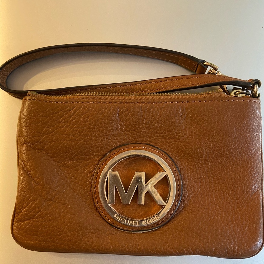MK Kors leather pouch, used $20